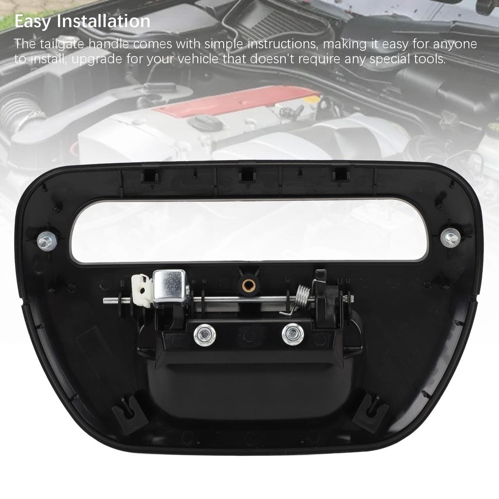 Tailgate Handle Tailgate Handle ABS Stylish Long Lasting Use Professional 6730A007 for L200 2005 To 2015 Fourth Generation