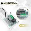 ABWR-4X W1209 DC 12V Thermostat Temperature Control Switch Thermometer Controller With Digital LED Display With Case