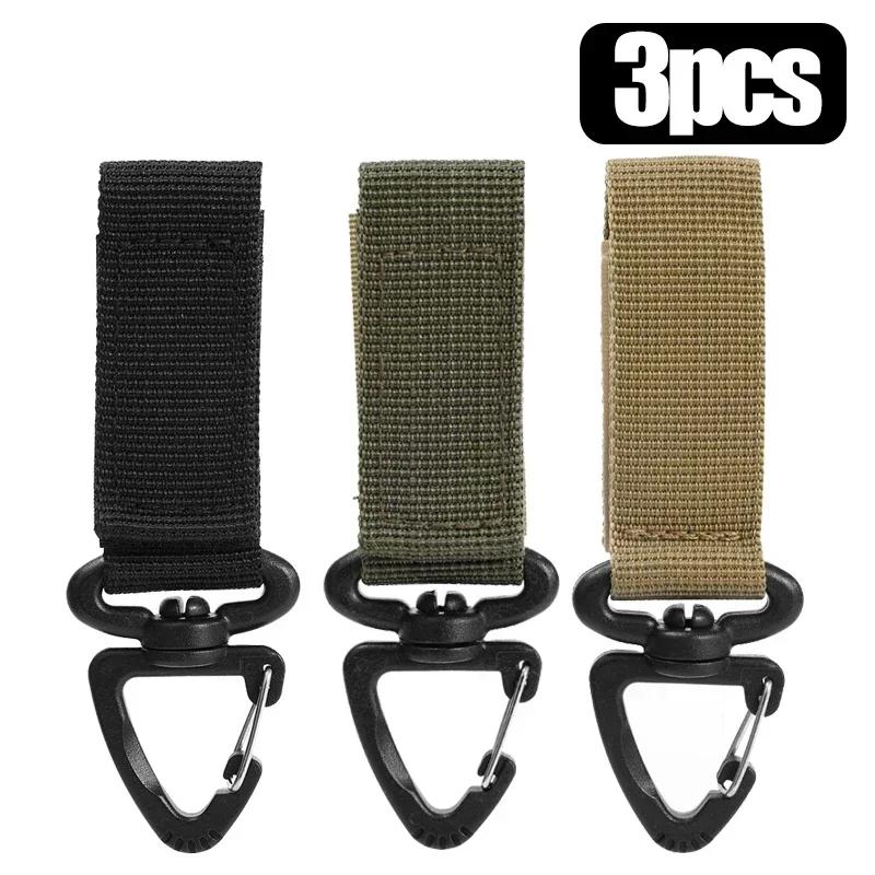 EDC Tactical Nylon Band Schlüsselanhänger Rucksack Karabiner Verschluss Haken Verschluss Haken Schnalle Outdoor Camping Wandern Gurtband Clip Schnalle