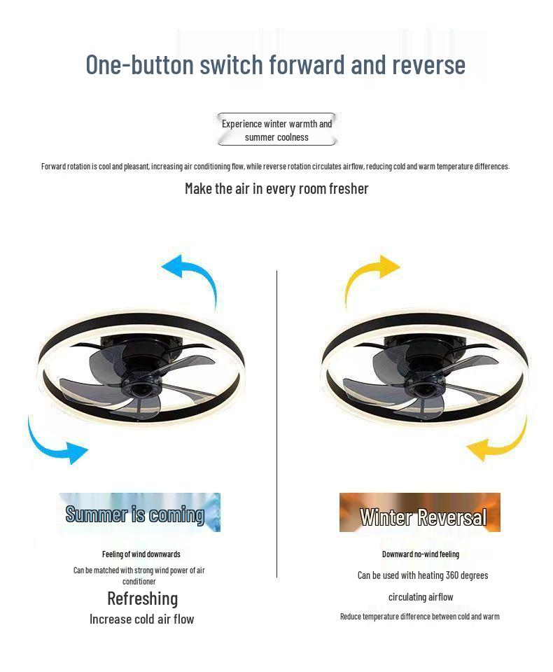 Luxury Ceiling Fan Light for Bedroom, Study, and Dining Room