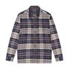 Mens Flannel Long-Sleeved Overshirt