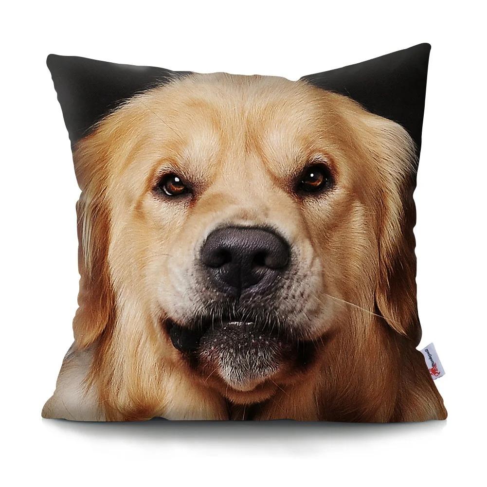 Cute Dog Animal Decorative Pillowcase Living Room Office Ornaments Home Pillowcase