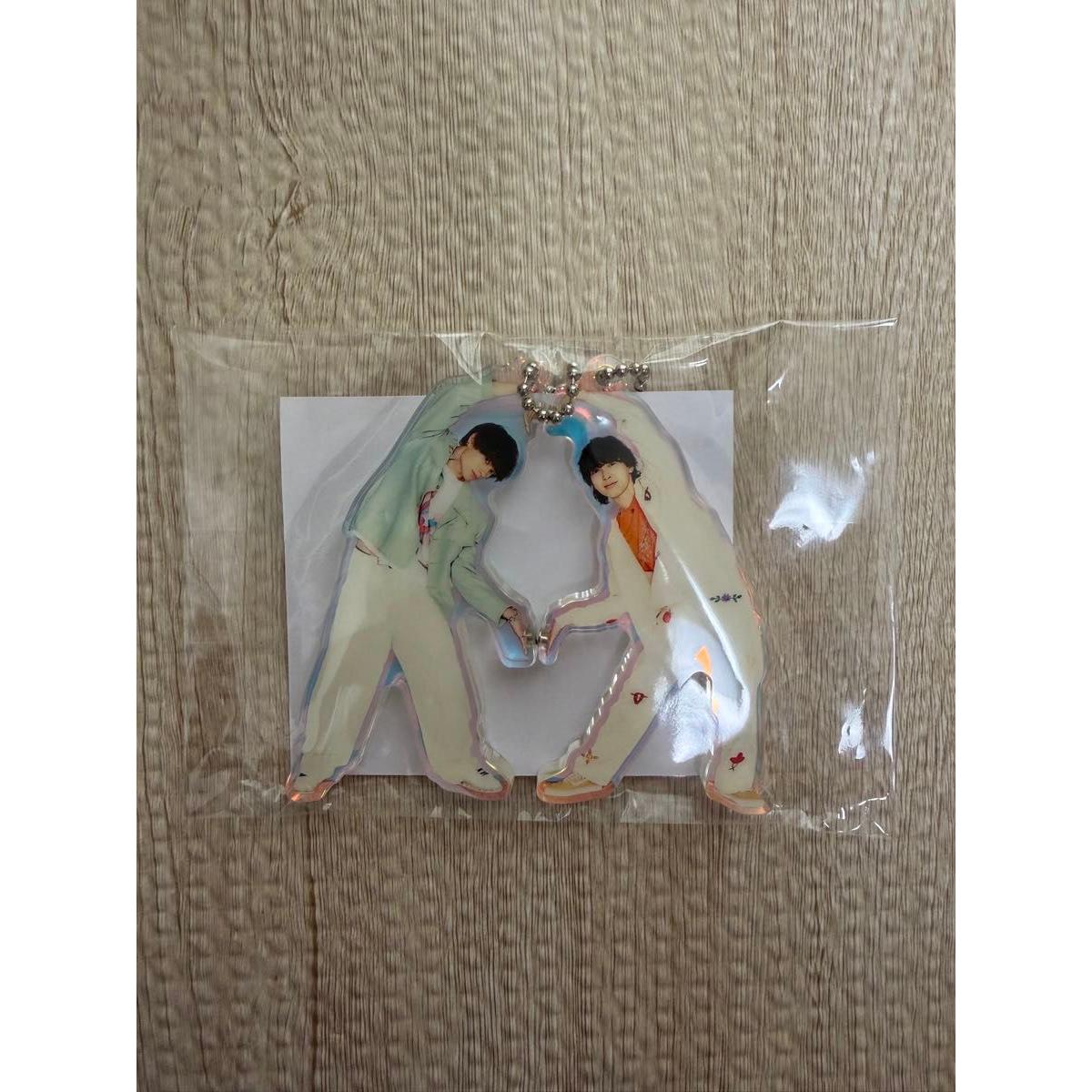 Used M!LK Hitsuki Holder Hayato Sano Hitoshi Yoshida Acrylic Key Chain