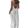2026 Women's Backless Sling Overcoat Loose Home Dress