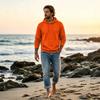 Men's Oversized Hoodie Casual Streetwear Pullover for Daily Wear