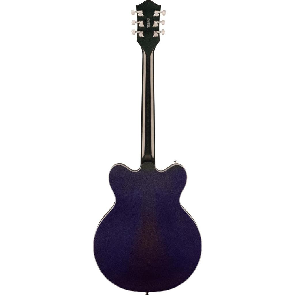 John Gourley Broadkaster Center Block Laurel Fingerboard Iridescent Black Gretsch Gretsch/Electromatic