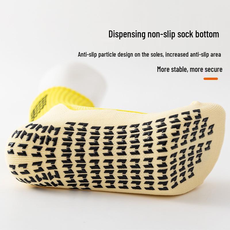 Autumn/Winter Mid-Tube Non-Slip Professional Football Socks with Sweat-Absorbent Towel Bottom