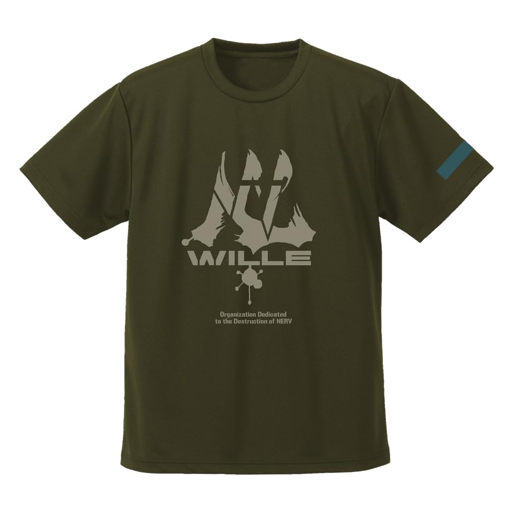 COSPA EVANGELION WILLE Dry OD Medium [Official] T-Shirt