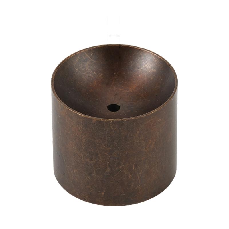 Многоцелевой латунный держатель для благовоний для осознанности и молитвы. Элегантный металлический держатель для конусов благовоний и пепельница.