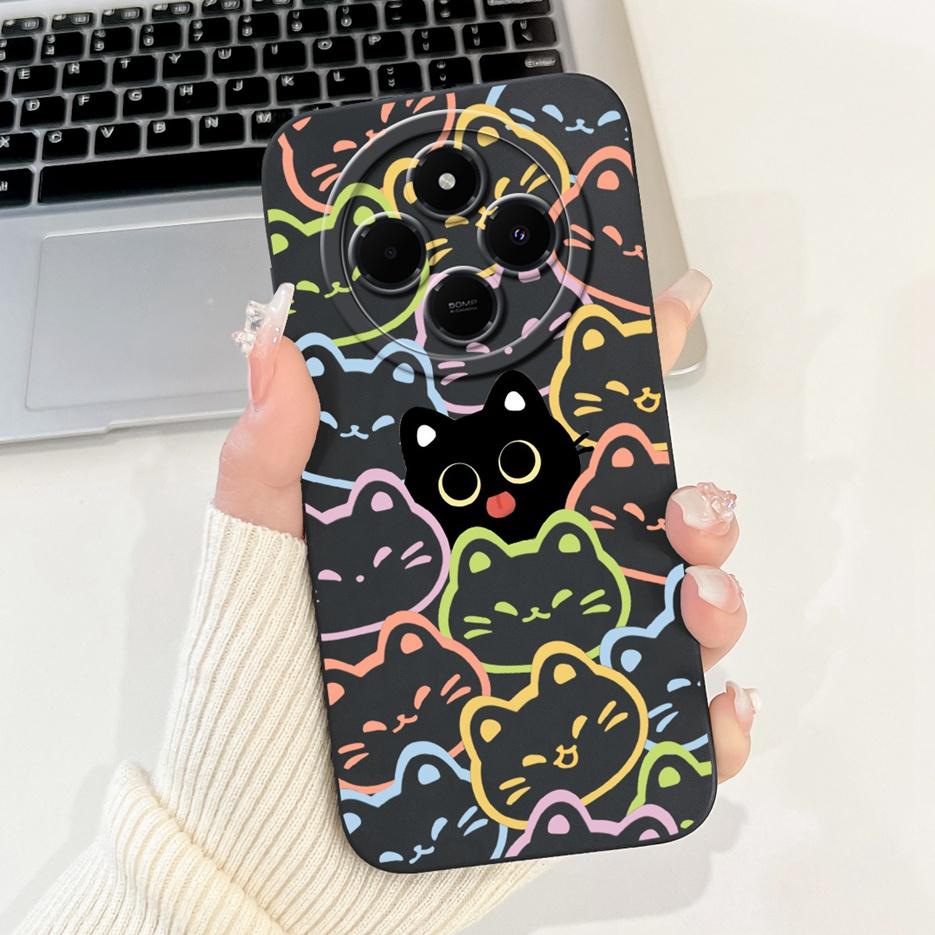 For Xiaomi Redmi 14C Case PocoC75 Cute Panda Cartoon Cover Soft TPU Phone Case For Xiaomi Poco C75 C 75 Redmi14C Back Cover Bags