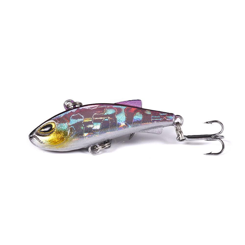 

New Lure Bait Model4cm4gSubmerged Water Fluttering SwimVIBMicro Bait for Topmouth Culter, Horsemouth, and Bass, Specially Design 4CM-4G-12