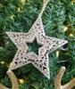 Hanging Star Pendant Gold 20X10Cm