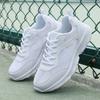 Summer New Sports Shoes Large Mesh Hollow Casual Shoes Lace-up