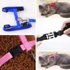 New Pet Cat Dog Car Seat Belt Adjustable Pet Seat Vehicle Dog Harness Lead Clip Safety Lever Traction Collars