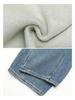 High-Waisted Women's Scimitar Jeans: 2025 Spring & Autumn Wide-Leg Slimming Banana Pants