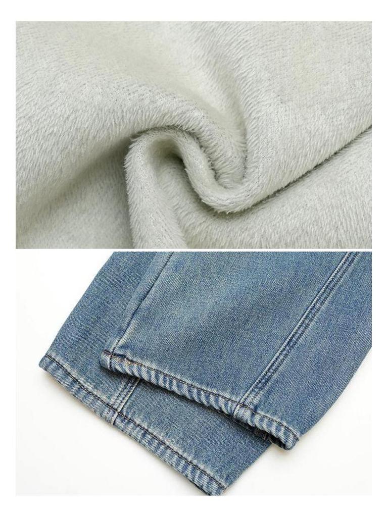 High-Waisted Women's Scimitar Jeans: 2025 Spring & Autumn Wide-Leg Slimming Banana Pants