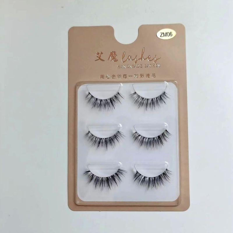 Aimo - Zestaw 3 sztuk : Sztuczne rzęsy (ZM06)