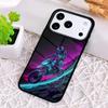 Motorcycle Man Shockproof Phone Case for iPhone 17 Air 16e 15 11 12 14 13 Pro Max Cover Coque
