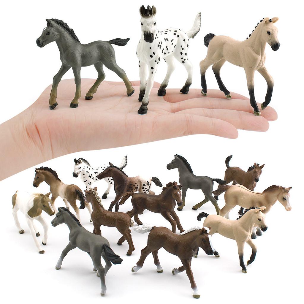 Wild Horse Pvc Model For Kids Educational Collectible Toy