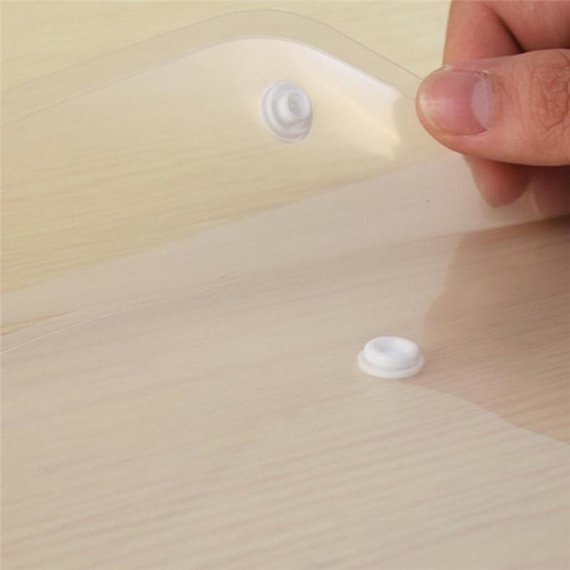 Heavy Duty Waterproof A4 Clear Plastic Document Bag File Holder Portfolio Notes Envelope Storage Case School Office Business Supplies