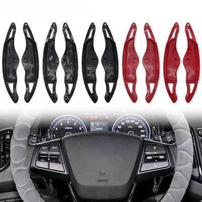 Hyundai Elantra Tucson Sonata Genesis G70 2018-2022 Araba Direksiyon Simidi Vites Kolu Uzatma ABS Trim Aksesuarları
