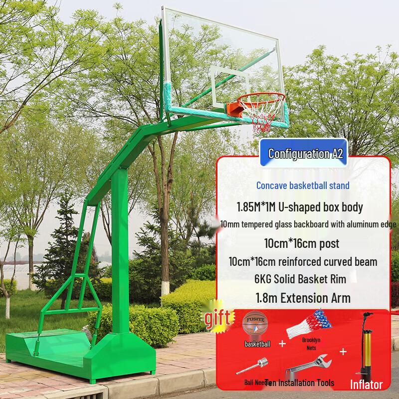 Shijiao Portable Outdoor Adult Basketball Hoop