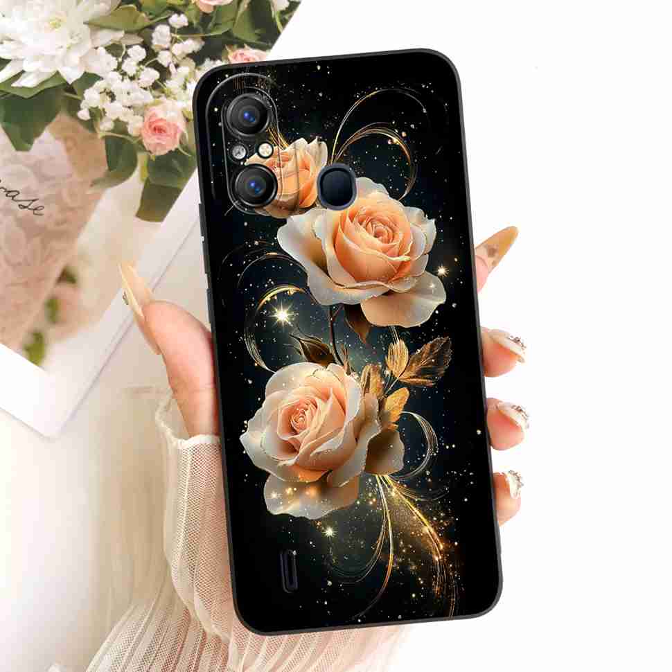 For Itel A58 Case Itel A49 Cover Petty Butterfly Shockproof Phone Case For Itel A58 ItelA49 Back Cover Soft Silicone Fundas