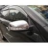 For Kia Sorento 2013-2014 Car Rearview Side Mirror Cover Wing Cap Exterior Door Sticker Frame Case Trim Housing Silver Chrome