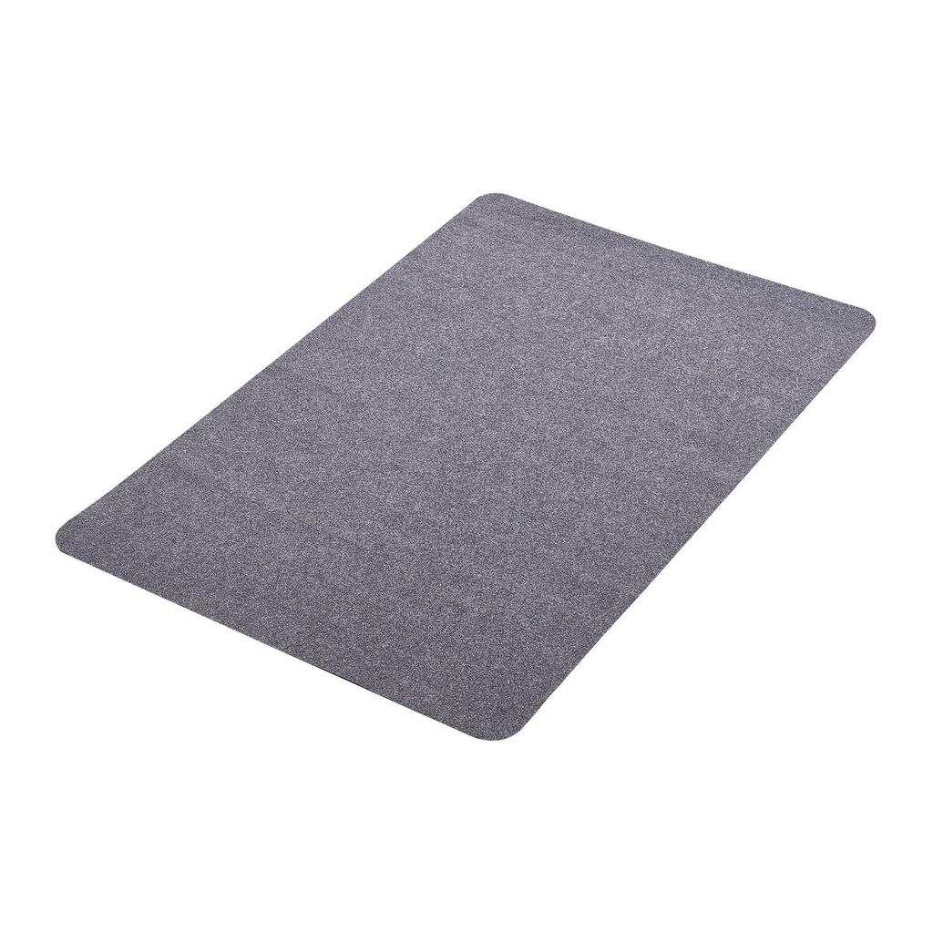 Tappetino per Sedia, 897 x 1396 mm Tappetino per Sedia da Ufficio per Pavimenti Duri, Protezione per Pavimento per Sedie a Rotelle, Superficie in Poliestere, Antiscivolo e Facile da Pulire, Liscio