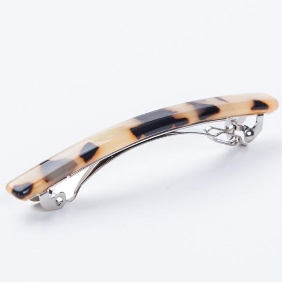 1 Pcs 6.5cm Long Small Geometric Print French Hair Barrettes Ponytail Hair Clips Hairpins Accessories Vintage Women Hair Jewelry