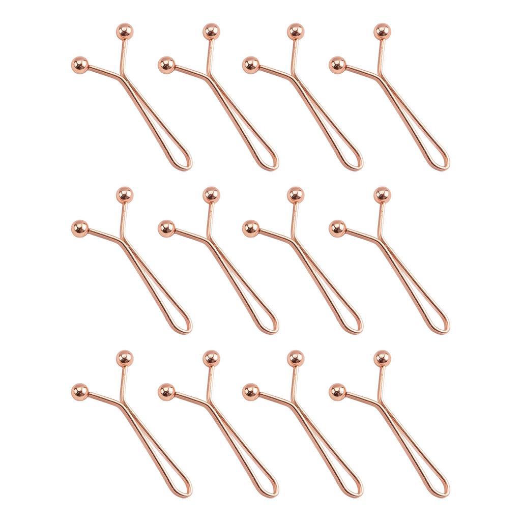 Hijab Pins Set of 12 Safety Clips for Women's Scarf and Headscarf Jewelry for Scarf and Headscarf Accessories