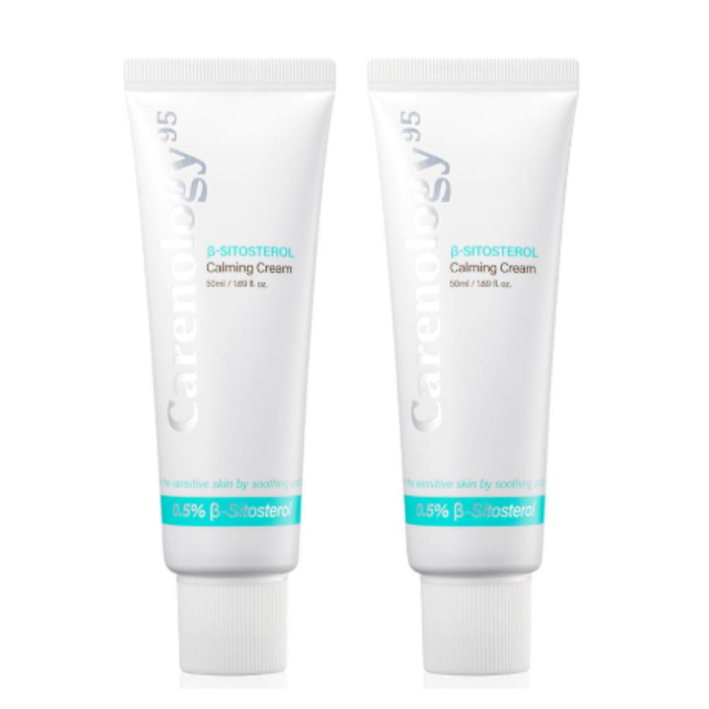Carenology Beta-Sitosterol Calming Cream 50ml Double Set