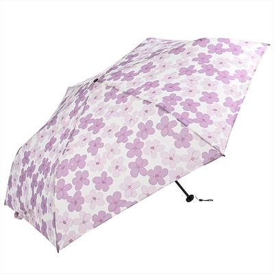 Nifty Colors Folding Umbrella FUWARI Carbon Lightweight Mini 55 1698PK