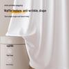 Yicang Warm Yellow Dry/Wet Separation Shower Curtain