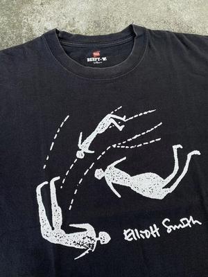 Camiseta Negra Estilo Retro Vtg Elliott Smith Años 90 Clásica Unisex Hombre Mujer S-4XL