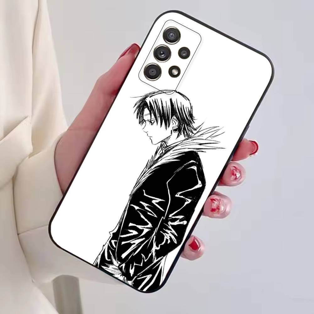 

C-Chrollo L-Lucilfer Anime Phone Case For Samsung S25,S24,S21,S22,S23,S30,Ultra,S20,Plus,Fe,Lite,Note,10,Black Cover Samsung S21plus