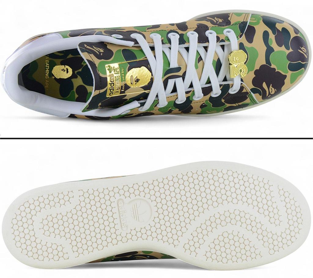 adidas X BAPE - Stan Smith ABC Camo - Men's Shoes Sneakers Camouflage IG8949 ORIGINAL