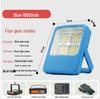 Mini USB Rechargeable LED Solar Floodlight for Outdoor/Indoor Camping & Emergency Lighting