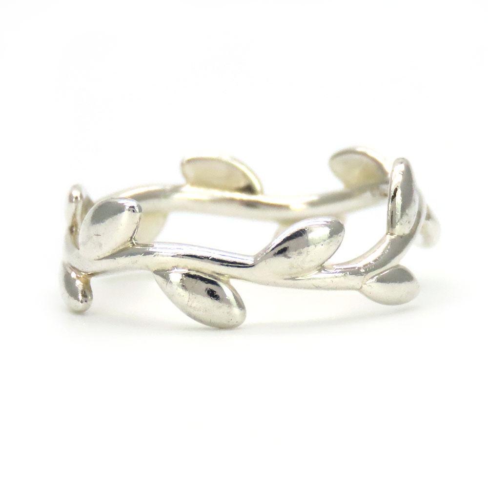 Used TIFFANY&Co. Ring olive EU#48.5 Silver925 1.5g Silver Accessories
