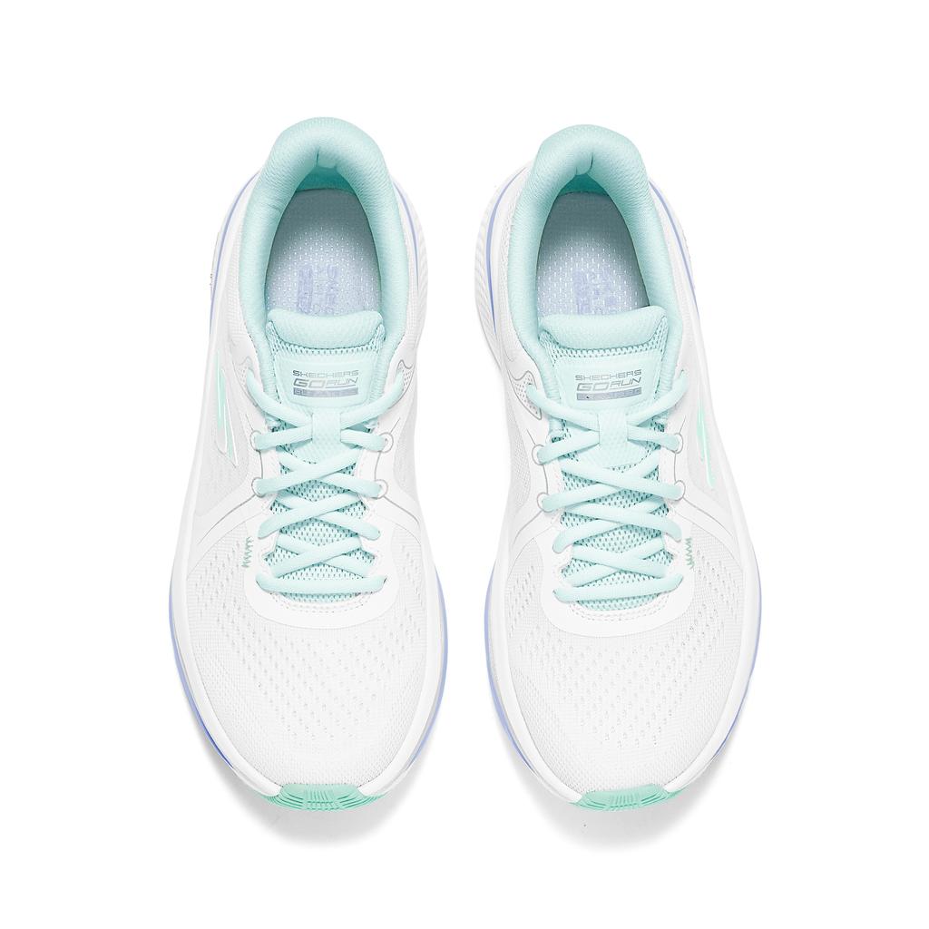 Skechers Sgo Series Lightweight Supportive Balance Running Shoes Women Sneaker White 129005-WMNT