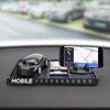 Car Dashboard Anti-slip Rotatable Phone Holder Mat with Parking Number PVC Universal SUV