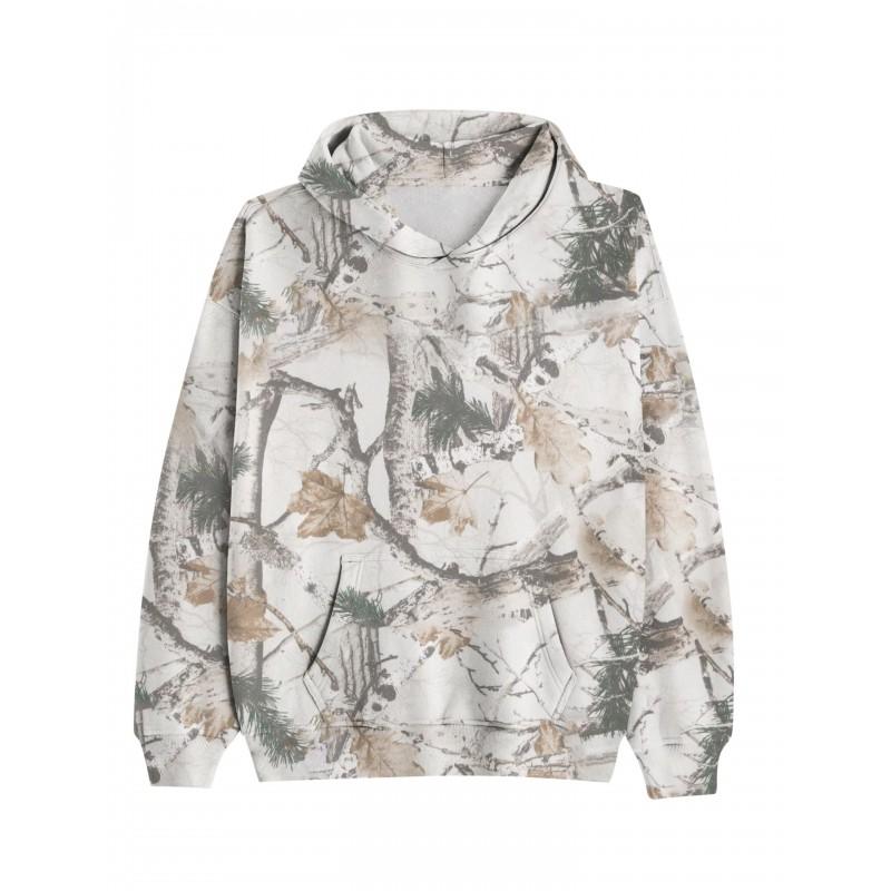 Womens Oversized Hooded Sweatshirt With 3D Print Loose Fit Casual Top 2025