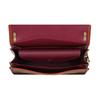 COACH 24 Gold Metal Hardware PVC Crossbody Shoulder Bag Medium Women's Red Brown