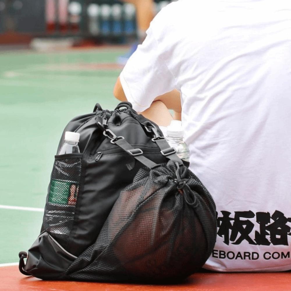 Waterproof Travel Gym Shoulders Bag Polyester Basketball Carrier Bag  Men Women