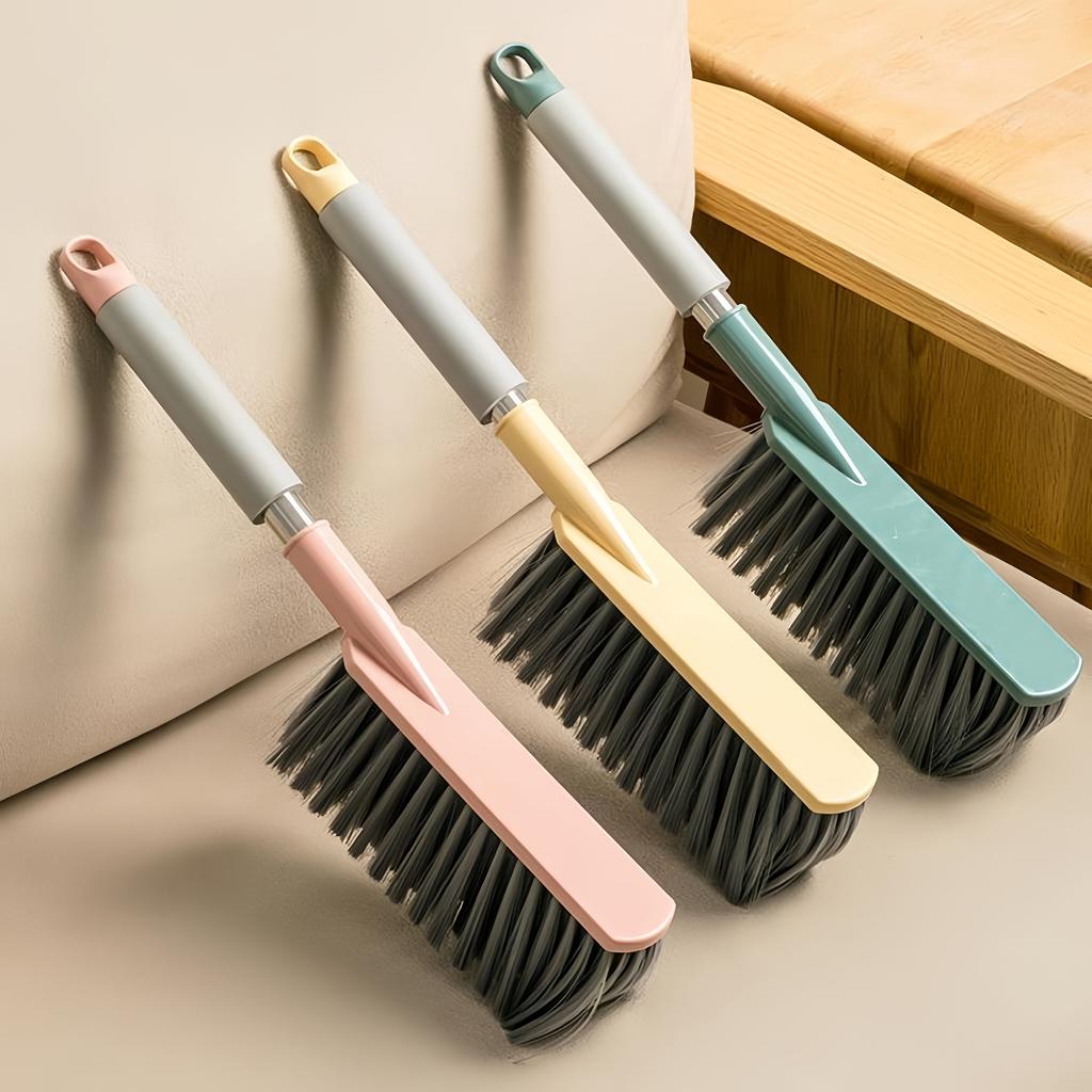 Long Handled Broom with Soft Bristles for Dust Removal, Used for Cleaning Bedrooms, Living Rooms, Floors, and Carpets