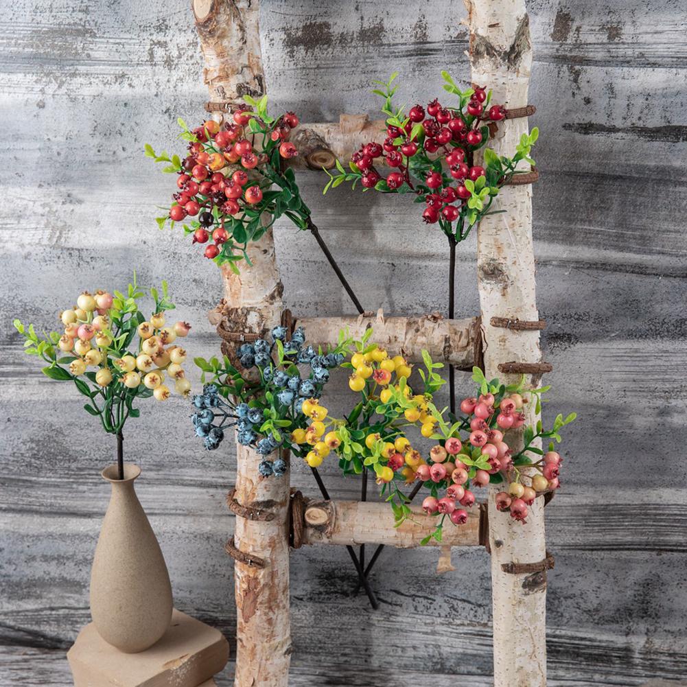 Artificial Berry Flowers Home Decor Wedding Decor Color Burst Decor