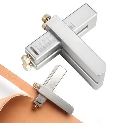 Řezačka kožených pásků Slitina hliníku Pás Pásky Přesný řezací nástroj Nastavitelná řezačka kožených pásků pro kutily kožedělnictví