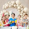 White Sand Balloon Arch Kit Kid Birthday Party Decor Balloons Home Party Baby Shower Bride Shower Wedding Anniversary Decoration