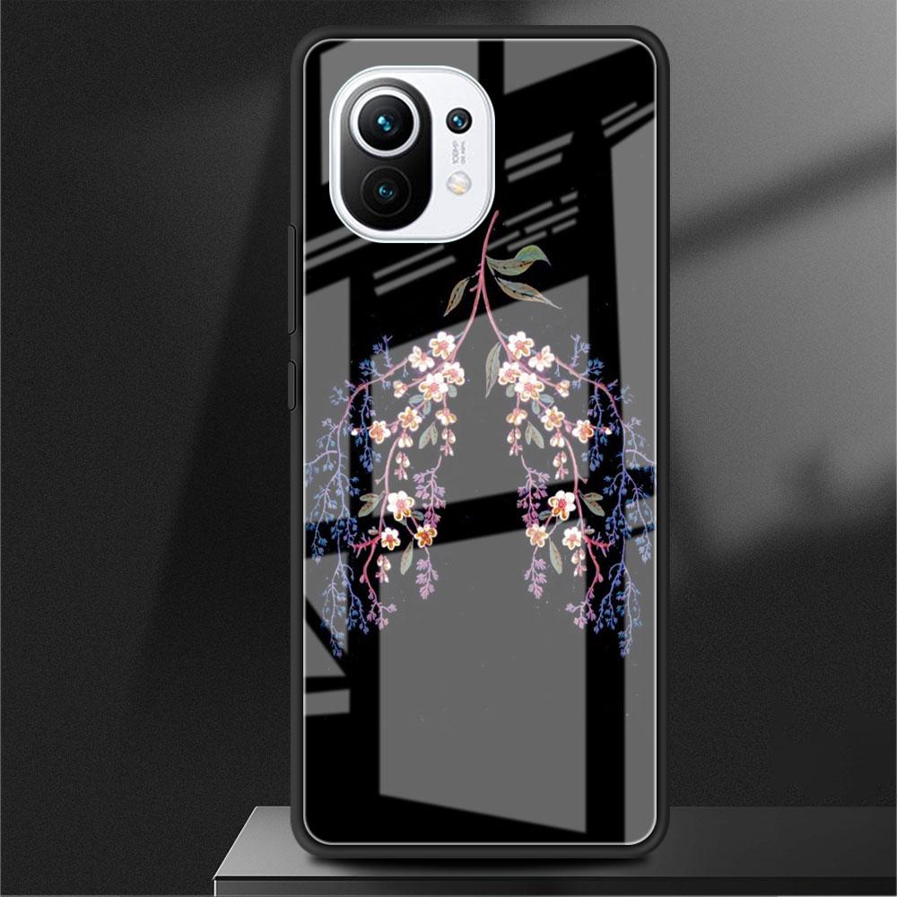 Glass Case For Xiaomi Poco X3 NFC 11 Lite 11T F3 M3 For Redmi Note 11 10 9 8 Pro 10S 9S 9A 9C Phone Cover Astronaut Spaceship