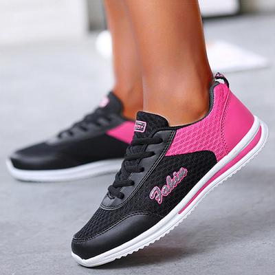 Schuhe für Damen Sneaker Flache Freizeitschuhe Damen Neu Atmungsaktiv Damen Sportschuhe Leichtathletikschuh Sport Sneaker